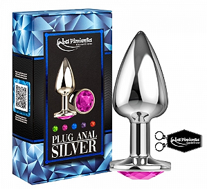 PLUG ANAL SILVER ROSA