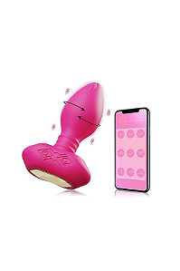Plug Anal com Vibro e Rotação – À Longa Distância por APP