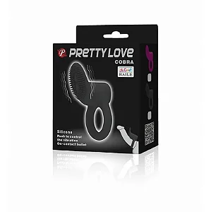 Anel Peniano Soft Touch com Vibração Cobra