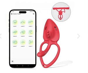 VIBRADOR WEARABLE VIBRATOR RED