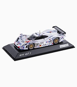 Miniatura 911 GT1 Vencedor das 24 Horas de Le Mans 1998 – Escala 1:43