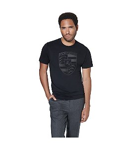 Camiseta Masculina Brasão – Porsche Essencial