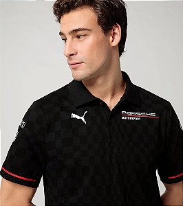 Camisa Polo Masculina – Porsche Motorsport 2026