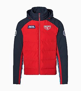 Jaqueta Masculina Acolchoada com Capuz – Martini Racing®