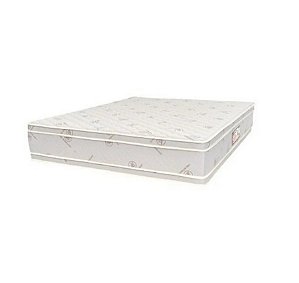 Colchão Queen Castor Hotel Collection Fire Retardant Plush Mola Pocket Europillow Duplo 158X198X033