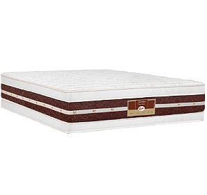 Colchao Queen Castor Silver Star Mola Pocket Hibrido Air Double Face 158X198X034