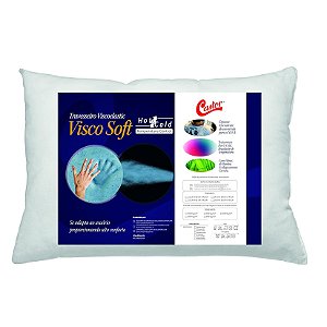 Travesseiro Castor Viscoelastic Hot E Cold D24 045X065X014