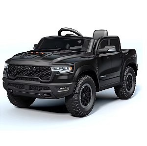Carro Eletrico Infantil Dodge Ram 12V  Preta - Bel