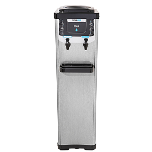 Bebedouro de Coluna Max 110V Refrigerado Inox com Compressor New Up