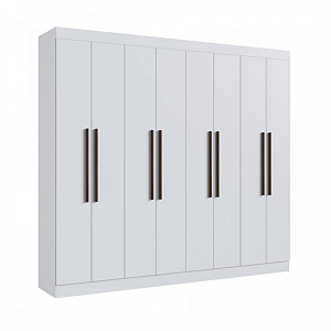 Guarda-Roupa Doripel Califórnia 100% MDF – 8 Portas e 4 Gavetas