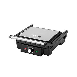 Multi Grill Agratto Mr. Cheff Inox 180° 127V 1500W AGRL01I-01