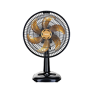 Ventilador Osc Mesa Preto/Bronze 30cm Turbo 127V Ventimais
