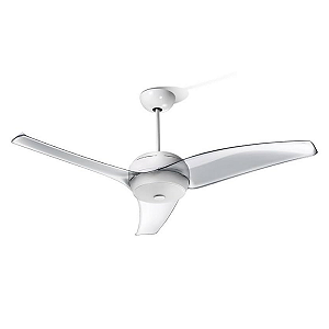 Ventilador de Teto Latina 127v C/ Controle de Parede VT633 Cristal