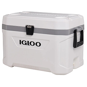 Caixa Térmica Cooler Igloo Marine Ultra 54QT 51L Thermecool Branco