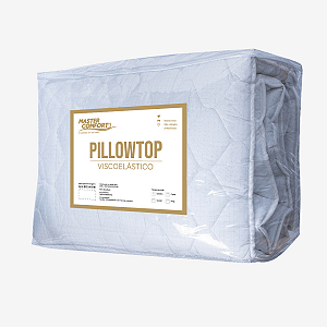 Pillow Visco Macio King Espuma D35 Tecido Antistress Antialérgico - Master Comfort