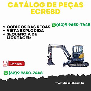CATÁLOGO DE PEÇAS ECR58D ESCAVADEIRA VOLVO