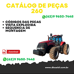 CATÁLOGO DE PEÇAS TRATOR MAGNUM 260  CASE IH