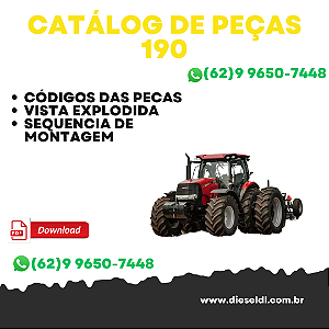 CATÁLOGO DE PEÇAS TRATORES MXM 120 130 140 155 175 190  CASE IH