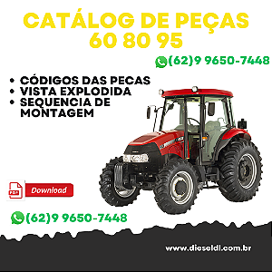 CATÁLOGO DE PEÇAS TRATORES FARMALL 60 80 95  CASE IH