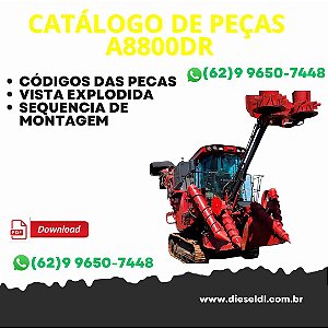 CATÁLOGO DE PEÇA COLHEDORA A8800DR  CASE IH