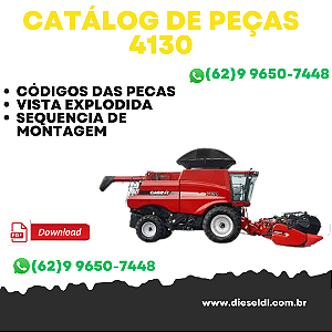 CATÁLOGO DE PEÇAS COLHEITADEIRA 4130  CASE IH