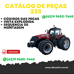 CATÁLOGO DE PEÇAS TRATOR  MAGNUM 235 TIER 4A CASE IH
