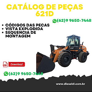 CATÁLOGO DE PEÇAS CARREGADEIRA 621D  CASE
