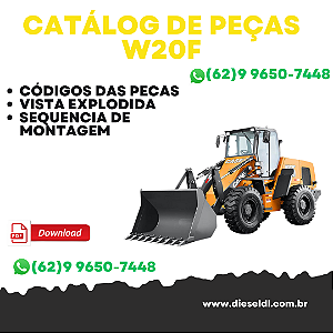 CATÁLOGO DE PEÇAS CARREGADEIRA W20F  CASE