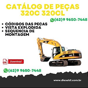 CATÁLOGO DE PEÇAS ESCAVADEIRA  320C 320CL CAT