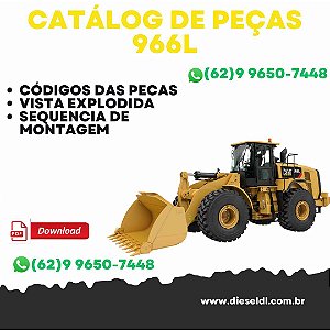 CATALOGO DE PEÇAS CARREGADEIRA 966L  CAT