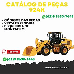 CATALOGO DE PEÇAS  CARREGADEIRA 924K CAT