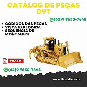 CATÁLOGO DE PEÇAS TRATOR DE ESTEIRAS D9T  CAT