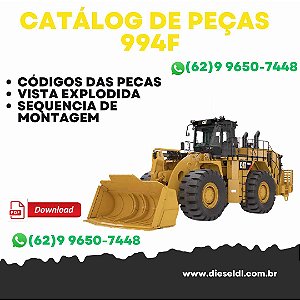 CATÁLOGO DE PEÇAS CARREGADEIRA 994F   CAT