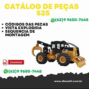 CATÁLOGO DE PEÇAS SKIDDER 525  CAT