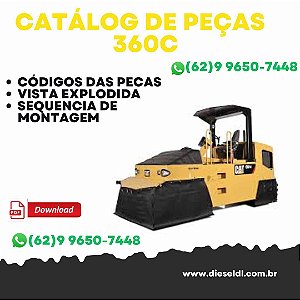 CATÁLOGO DE PEÇAS COMPACTADOR PNEUMÁTICO PS 360C  CAT