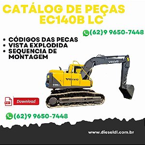 CATÁLOGO DE PEÇAS ESCAVADEIRA  EC140B LC  VOLVO