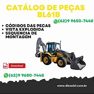 CATÁLOGO DE PEÇAS RETROESCAVADEIRA BL61B VOLVO
