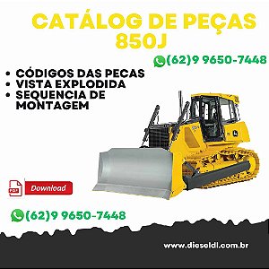 CATÁLOGO DE PEÇAS TRATOR ESTEIRAS JOHN 850J DEERE