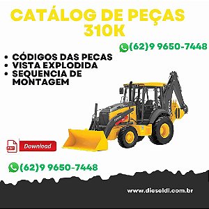 CATÁLOGO DE PEÇAS RETROESCAVADEIRA 310K  JOHN DEERE