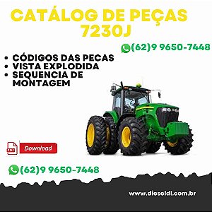 CATÁLOGO DE PEÇAS TRATOR  7230J JOHN DEERE