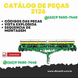 CATÁLOGO DE PEÇAS PLANTADEIRA 2126  JOHN DEERE