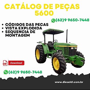 CATÁLOGO DE PEÇAS TRATORES 5600 5700 JOHN DEERE