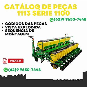 CATÁLOGO DE PEÇAS PLANTADEIRA 1113 SÉRIE 1100 JOHN DEERE