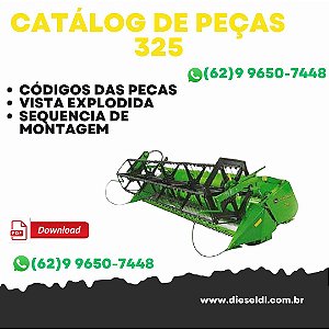 CATÁLOGO DE PEÇAS PLATAFORMAS 312 314 316 319 323 325  JOHN DEERE