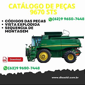 CATALOGO DE PEÇAS COLHEITADEIRA 9670 STS JOHN DEERE