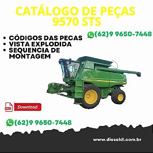 CATALOGO DE PEÇAS COLHEITADEIRA 9570 STS JOHN DEERE