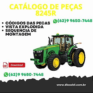 CATALOGO DE PEÇAS  TRATOR 8245R JOHN DEERE