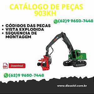 CATALOGO DE PEÇAS COLHEDORA DE ESTEIRAS 903KH  JOHN DEERE
