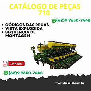 CATALOGO DE PEÇAS PLANTADEIRAS 706 708 710  JOHN DEERE