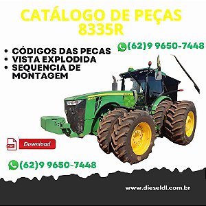 CATÁLOGO DE PEÇAS TRATOR 8335R JOHN DEERE